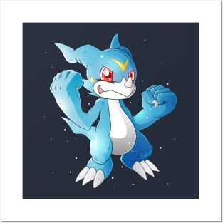 Veemon Fullcolor Posters and Art